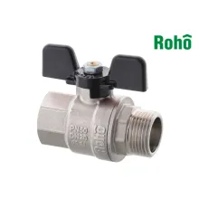 Кран шаровой Roho - 1" ВН (R101-100B) Black