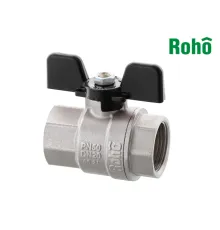 Кран шаровой Roho - 1" ВВ (R100-100B) Black